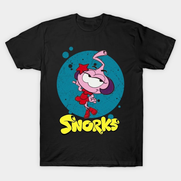 Snorks tastic Adventures Dive into the Colorful Underwater World and Meet the Playful Characters on a Tee T-Shirt by Frozen Jack monster